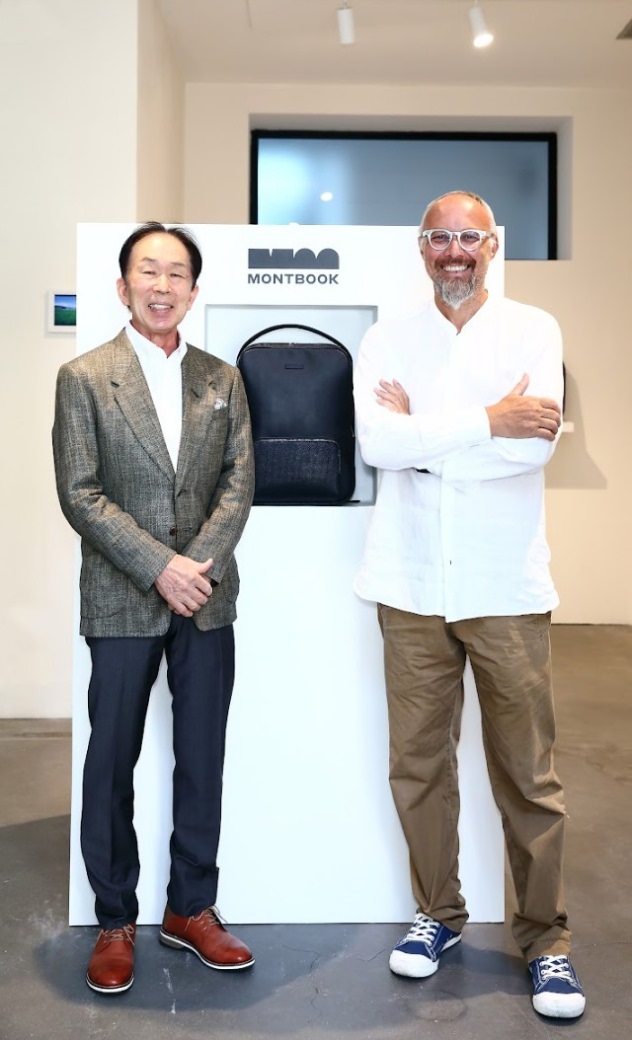 Giulio氏と職人 山本一彦