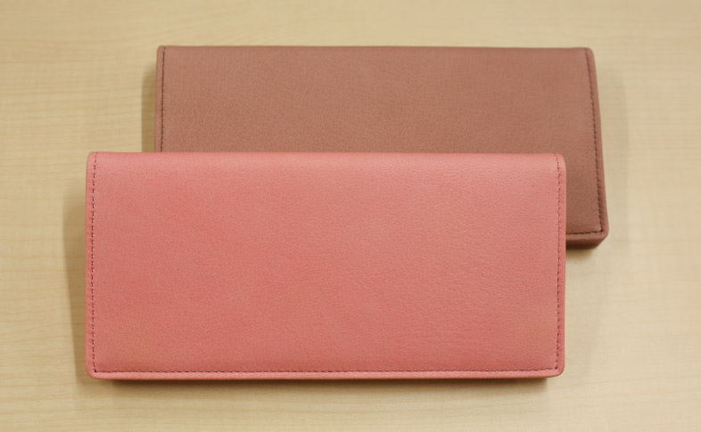 2 18発売 桃色と胡桃色 この2色の鹿革財布を風水で考察 I